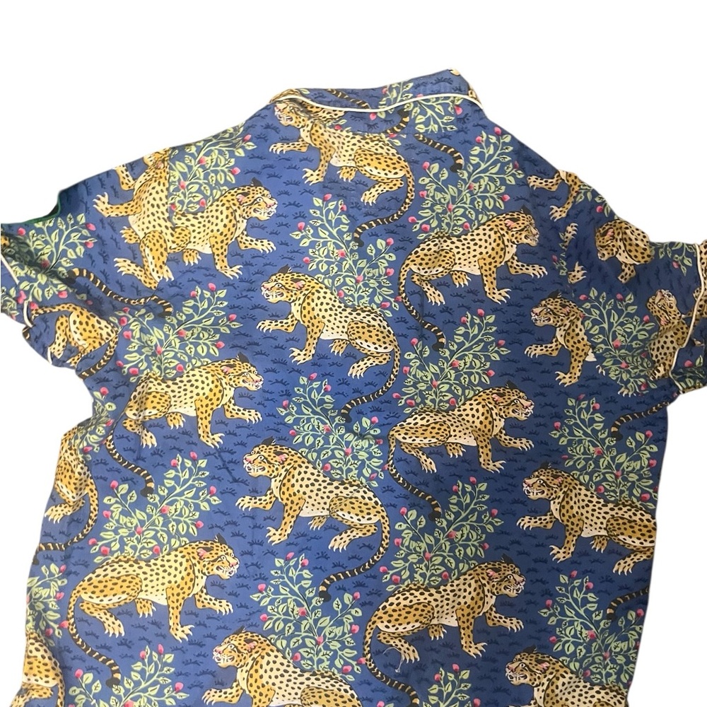 Print Fresh Bagheera
Leopard Pajama Top Sleep Shirt - Picture 3 of 5